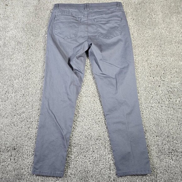 Democracy Women’s 10 Blue Gray Ab Technology Ankle Skinny Jeans Stretch - Picture 7 of 12